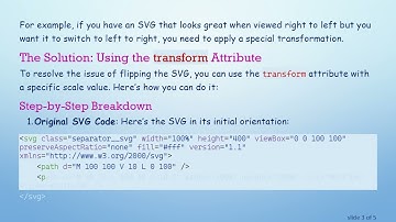 How to Invert SVG from Right to Left with Ease