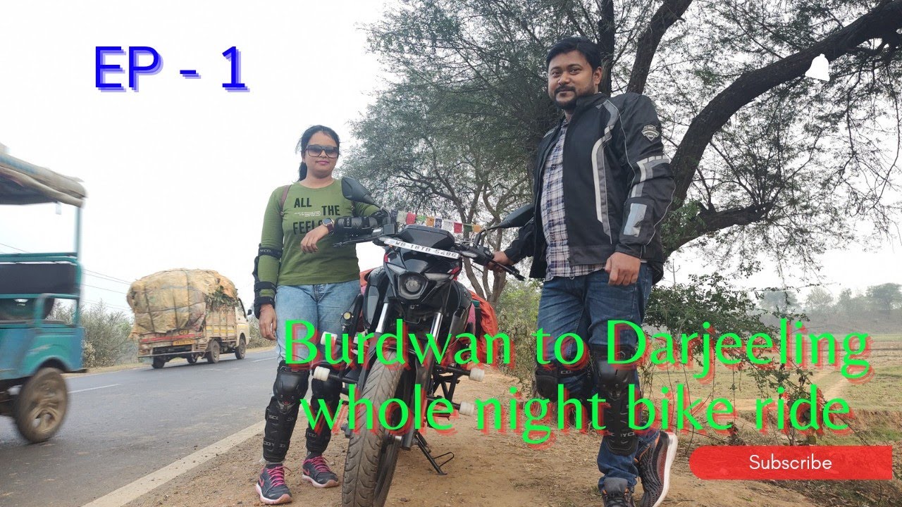 Burdwan to Darjeeling Nonstop 550 KM Whole Night Bike Ride | Offbeat Darjeeling Tour 2023 | EP - 1