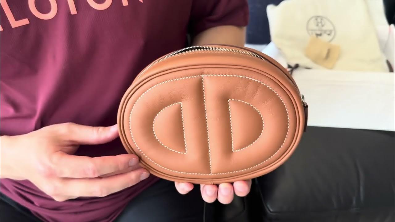 Hermes In the Loop Belt Bag in Gold - Unboxing 