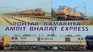 15672 Rohtak - Kamakhya AMRIT BHARAT EXPRESS रोहतक - कामाख्या अमृत भारत एक्सप्रेस Brand New NGC WAP7