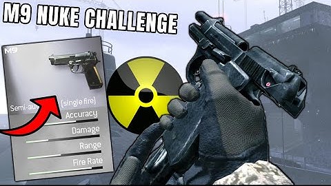SINGLE M9 Nuke Challenge In OG MW2... (2025)