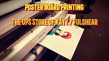 Can you print at UPS?