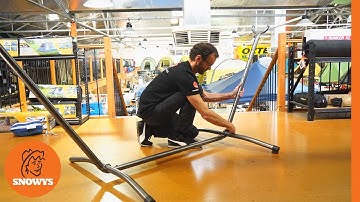 OZtrail Anywhere Hammock Double & Frame - How to setup