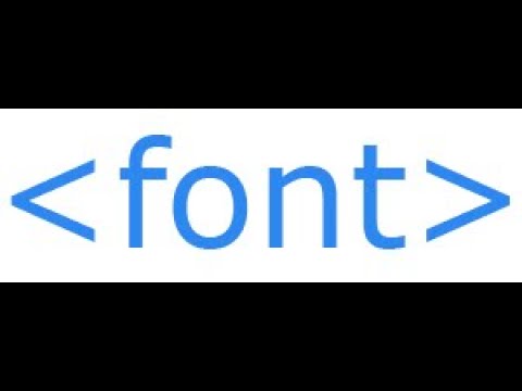 HTML font Tag | Web page designing using Font Tag | Font Tag Attributes ...