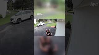 Wait for the workout moves!#ring #ringdoorbell #ringcam #caughtonring #doorbellcam