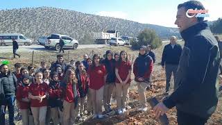 Bozkır Ilçesinde Orman Haftası Etkinlikleri Kapsamında Fidanlar Toprakla Buluşturuldu.