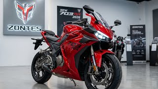 New Zontes 703 RR 2026 Full Details 🔥 Price, Specs & Review!!