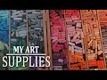 My art supplies | Soft pastels, pastel paper, pastel pencils