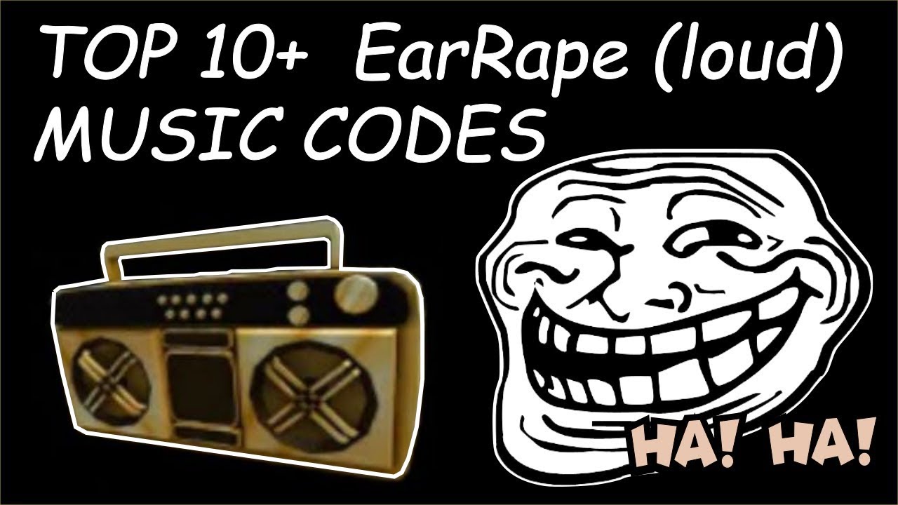 Top 5 Earrape Roblox Musid Ids 2021 Extremely Loud Super Loud Roblox Song Codes Youtube - roblox earrape id codes