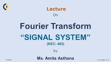 SIGNAL SYSTEM LECTURE 04 
