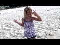 Kaylee and Abby&#39;s 1st Time at the Beach- Panama, Florida