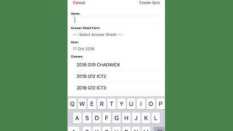 How to prepare a zipgrade quiz answer key