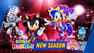 SONIC RUMBLE NEW SEASON 5 - NEW SKINS & NEW STAGES