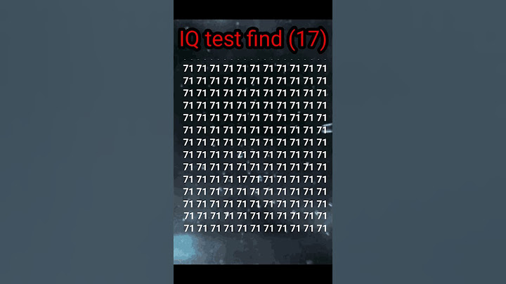 IQ Test Find (17) #shorts #iqtest #viral #trending