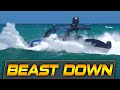 "THE BEAST" STUFFING THE BOAT AT HAULOVER INLET | BOAT ZONE