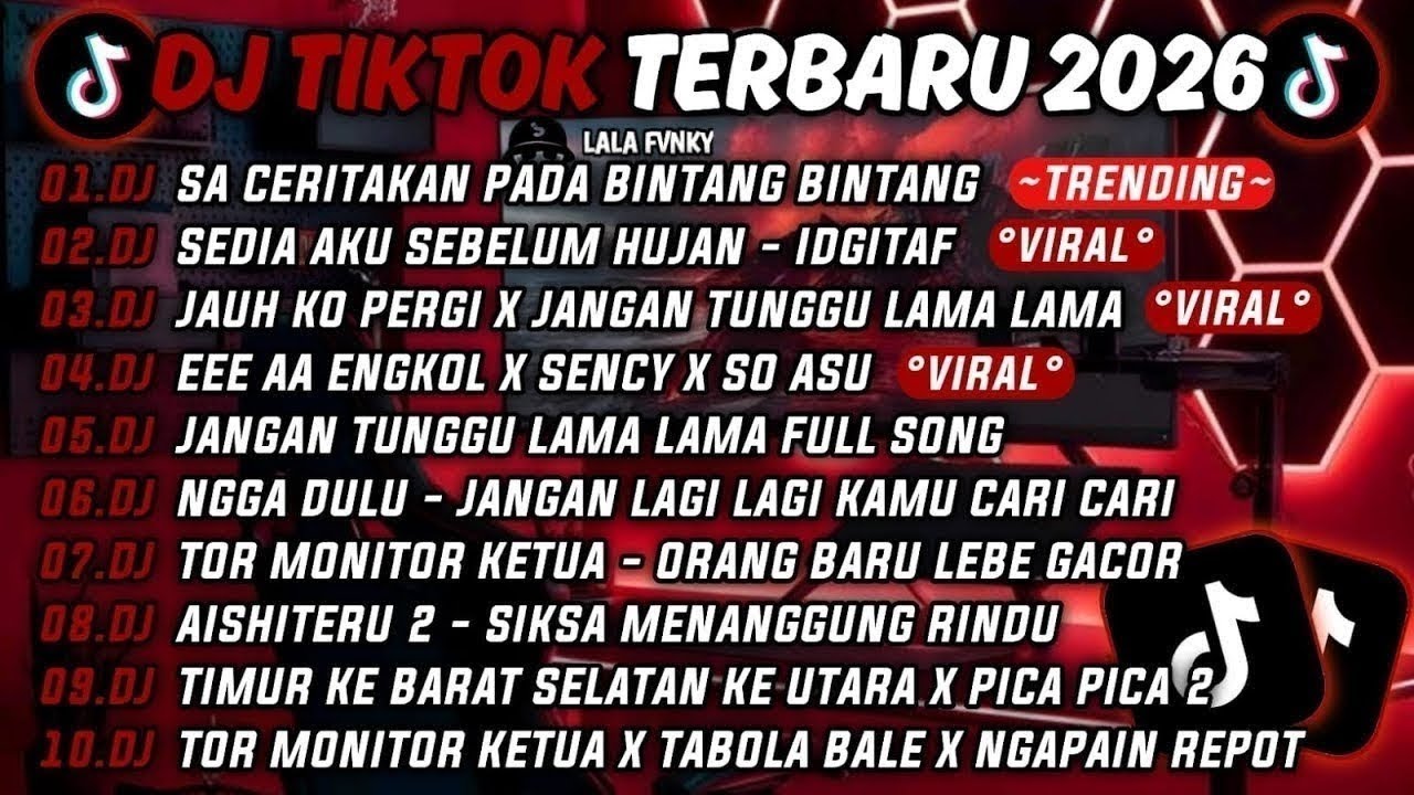 DJ TIKTOK TERBARU 2025🎵DJ SA CERITAKAN PADA BINTANG°-JAUH KO PERGI🎵DJ SEDIA AKU SEBELUM HUJAN 