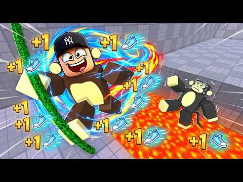 I BECOME THE FASTEST MONKEY AND REACH WORLD 3! 💨 (+1 Speed Monkey Escape)