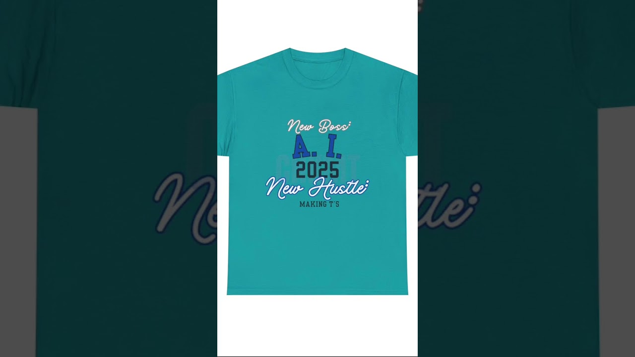 Graphic Tee Unisex 2025 AI Boss Hobby Hustle Shirt 