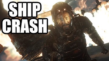 THE CALLISTO PROTOCOL - Ship Shot Down Scene / Hangar Escape