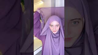 ريلز رهف برو تتوريال لفة الحجاب الماليزية❤️ screenshot 3