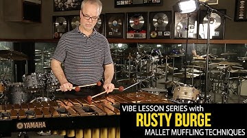Vibraphone Lesson Series with Rusty Burge: Mallet Dampening Techniques