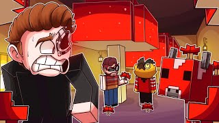 WE FOUND A SECRET UNDERGROUND VILLAGE IN OUR SERVER!