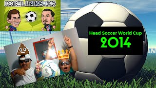 Let's Play HEAD SOCCER WORLD CUP 2014 (GamePlay) W/Oldcat screenshot 1