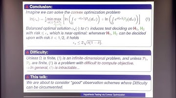 Near-Optimal Hypothesis Testing via Convex Optimization