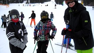 GoPro Skiing freestyle in Trysil Norway