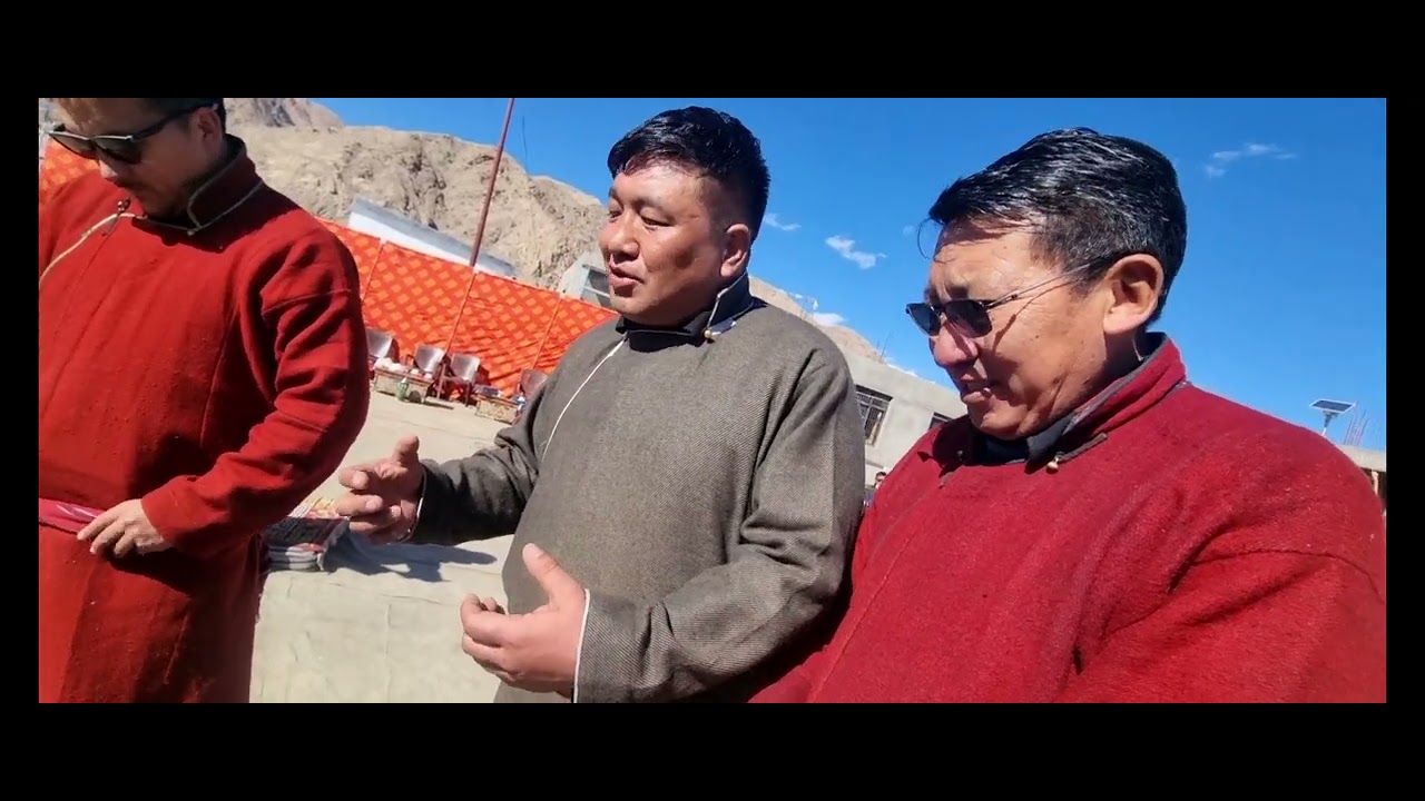 LBA kharu membres & Gobas visiting the Village Winter Coaching at Kharu Village & Chemday Gamat 2026