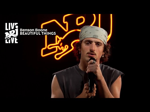 Benson Boone - Beautiful Things | NRJ Live class=