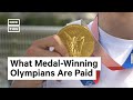 How Much Olympic Athletes Earn for Winning Medals