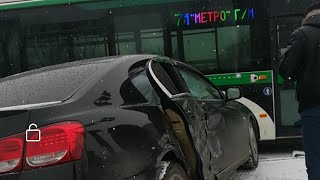 Астана авария 71 АВТОБУС И ЛЕКСУС