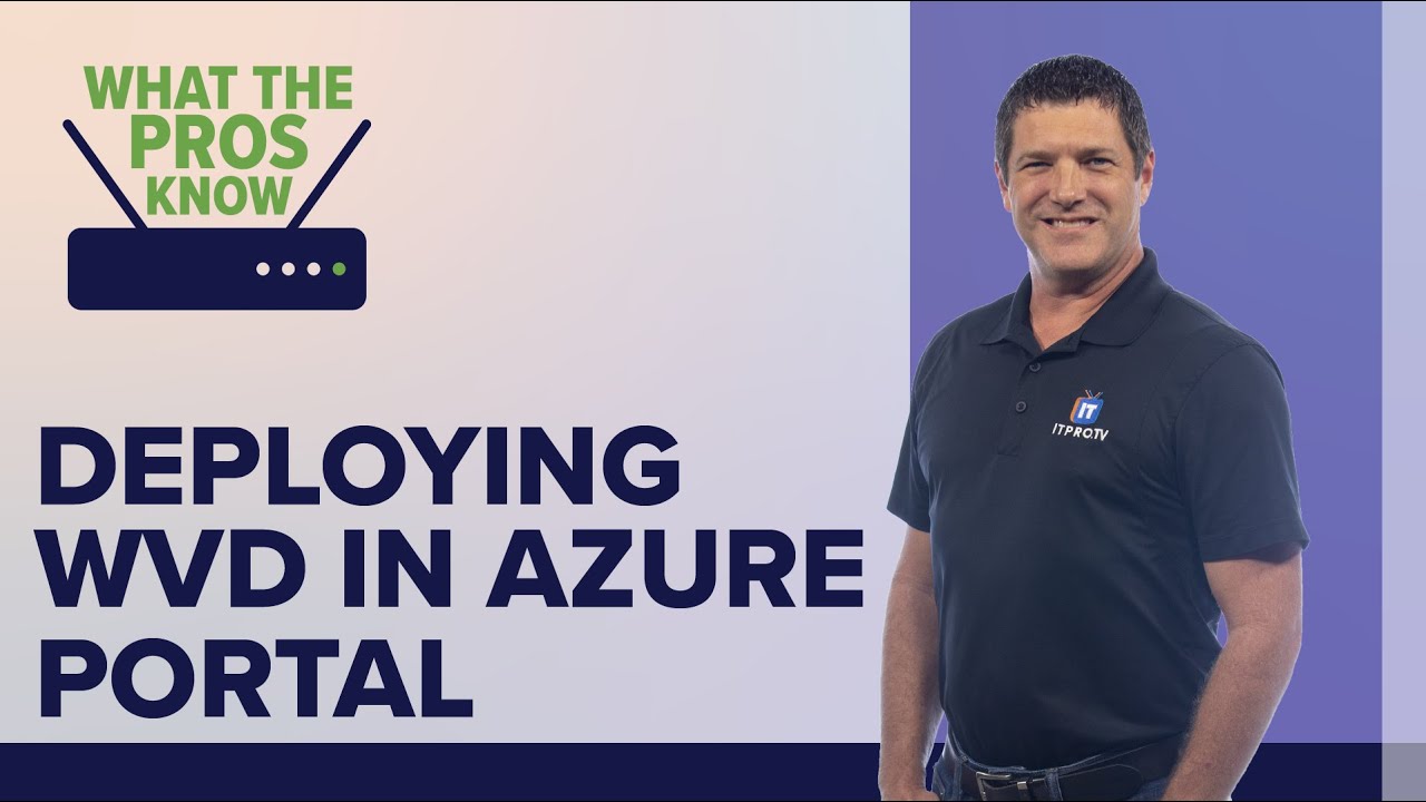 How to easily deploy Windows Virtual Desktop using the Azure Portal ...