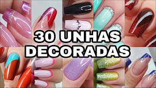 30 UNHAS DECORADAS SUPER FÁCEIS