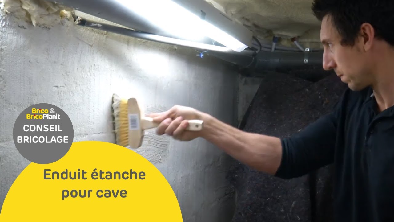 Conseil-bricolage: Enduit étanche pour cave