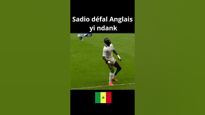 Sadio mané mou Ndaw vs Anglais yi  #senegal #duo #football #betebete #sadiomane
