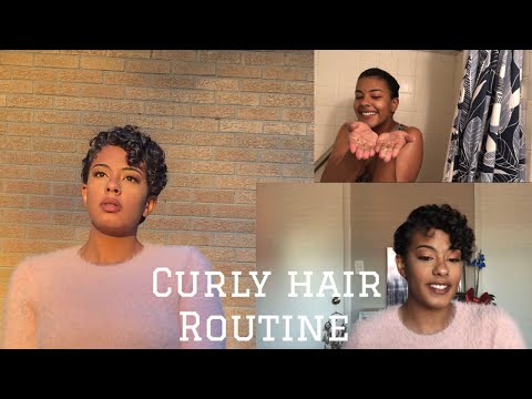 curly-pixie-cut-hair-routine