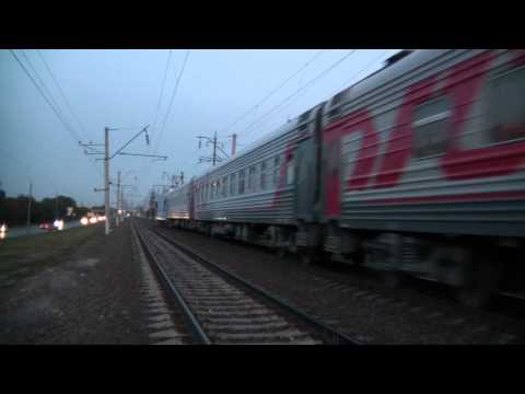 ЭП1М-580 с поездом