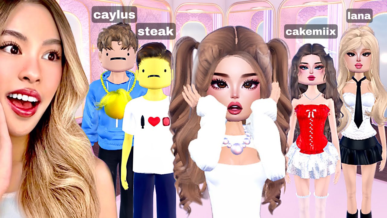 I MADE YOUTUBERS In Dress To Impress!