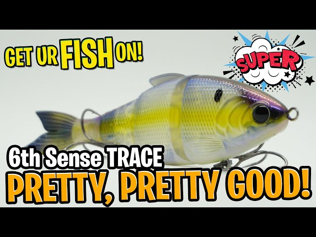 The BEST NEW Swimbait? The 6th Sense Fishing Bass Fishing Trace 