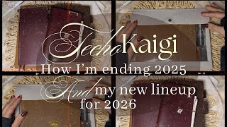 techo kaigi : my planner / journal system review from 2025 and my new lineup for 2026