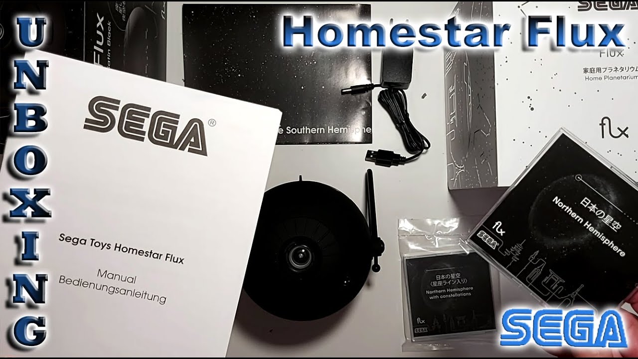 SEGA HOMESTAR FLUX - Unboxing e Review - YouTube
