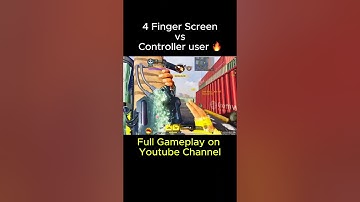 4 Finger Screen vs controller user    1v1 7 #codm