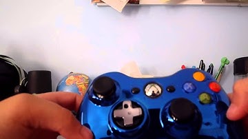 PaulieUnboxings! - Blue Chrome Xbox 360 Controller! *1ST UPLOAD*