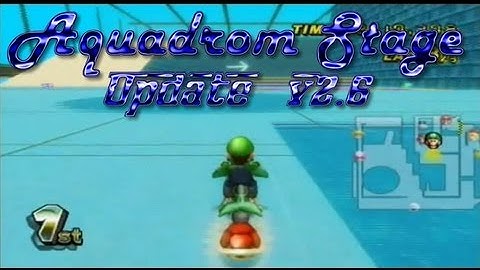 [MKWii Custom Track] Aquadrom Stage v2.6 (Update)