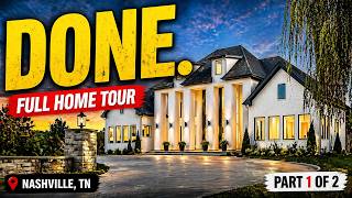 Inside Nashville's Viral Burned-Down Mansion — Full Rebuilt Home Tour