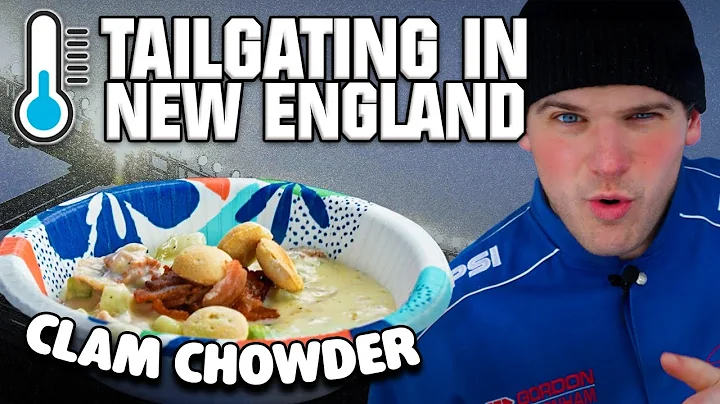 Cooking Clam Chowder at Patriots Bills Tailgate Yesterday! | Tasty Tailgating