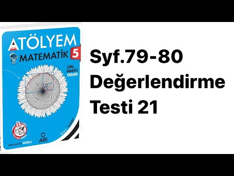 5.SINIF ATÖLYEM S.79-80 DEĞERLENDİRME TESTİ 21