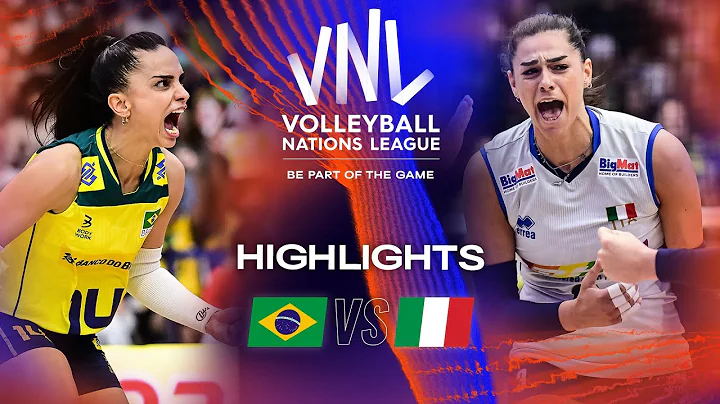 🇧🇷 BRA vs. 🇮🇹 ITA - Highlights Week 3 | Women's VNL 2023 - DayDayNews